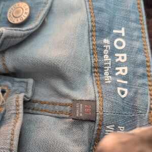 Torrid Light Blue Woman's Plus Size Jeans